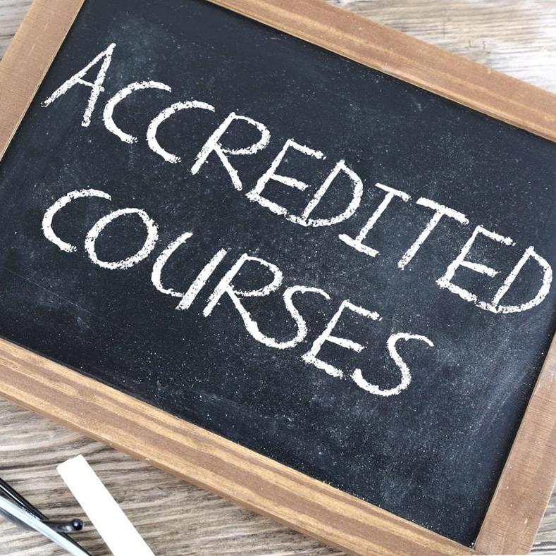 Accredited courses