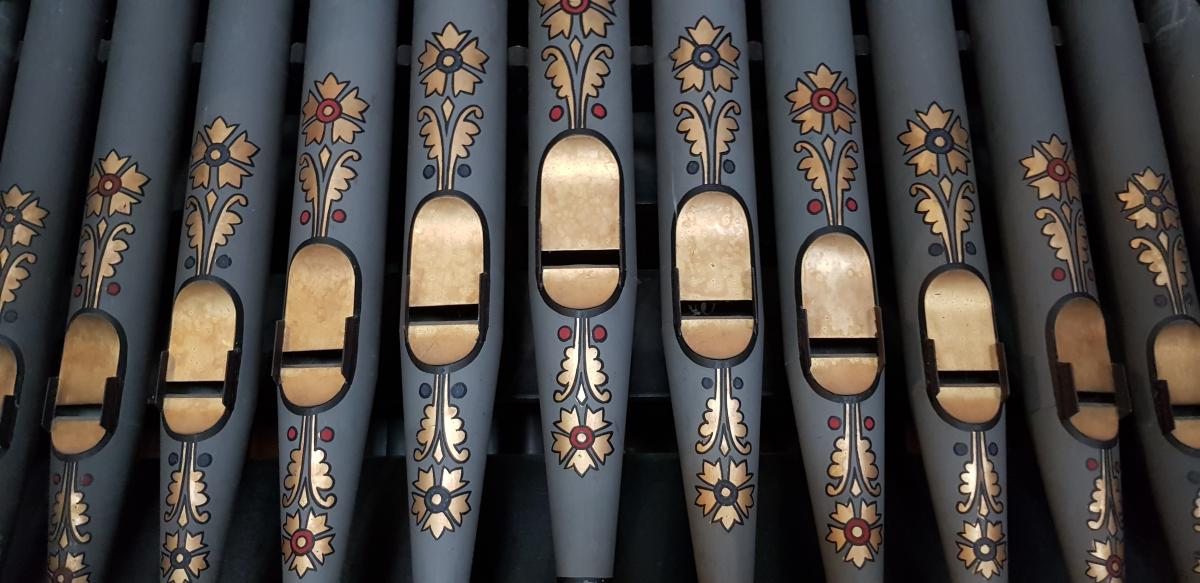 Organ Pipes - St Faith, Bacton