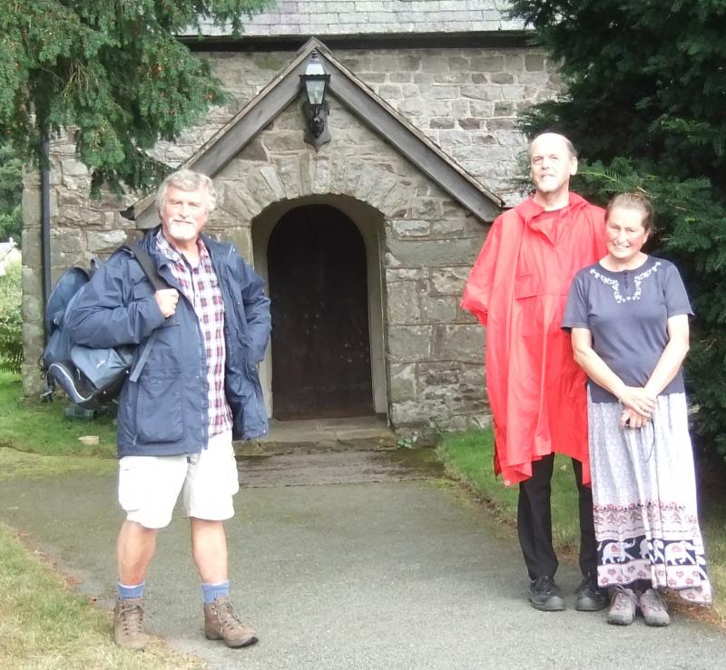 Ride & Stride Walk with Anne, Andy & David on 12th September 2021